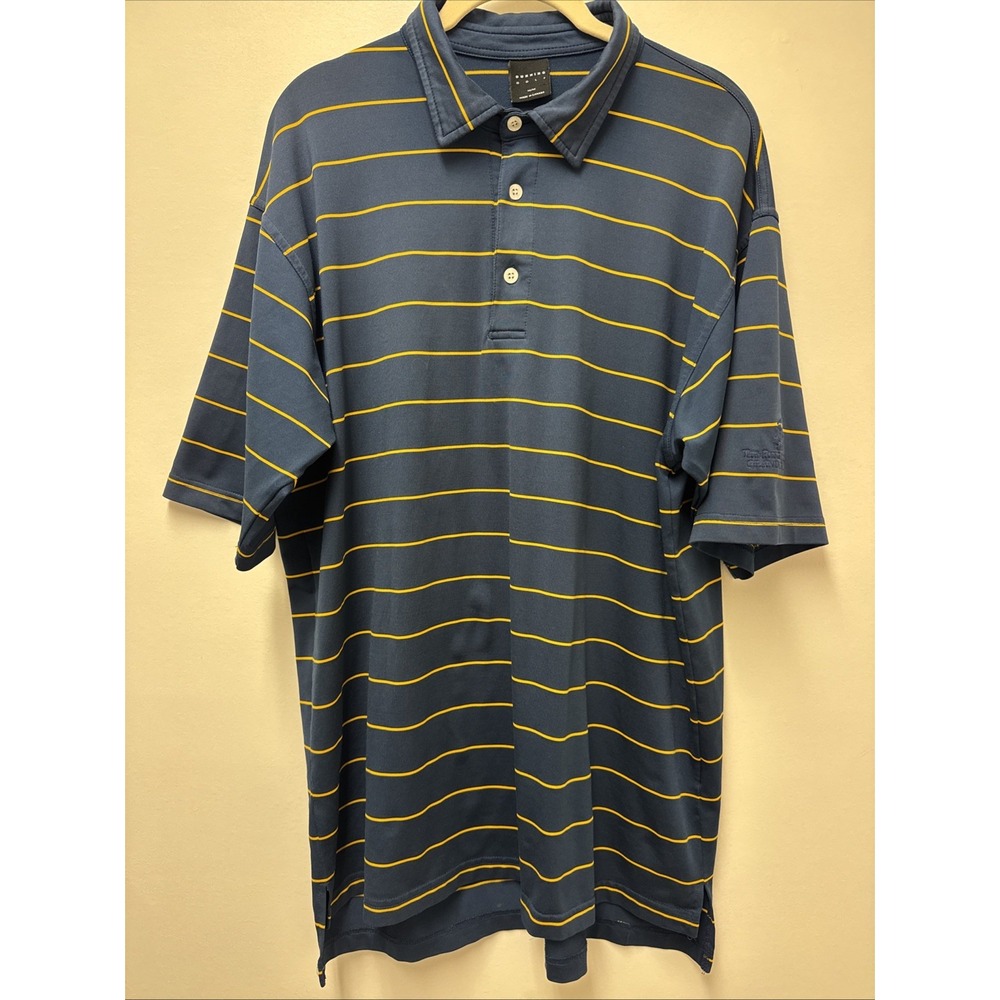 Dunning Golf Men's Polo Coolmax Wicking Shirt Medium Ritz Grand Cayman - Picture 2 of 8